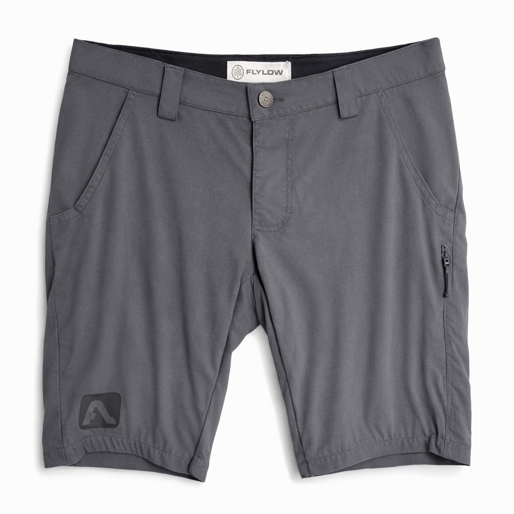 Flylow Preston Shorts Men's Medium Shadow Gray Hiking Outdoor Quick Dry
